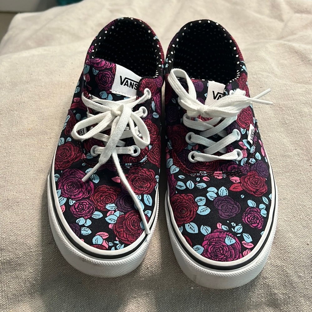 Floral Vans